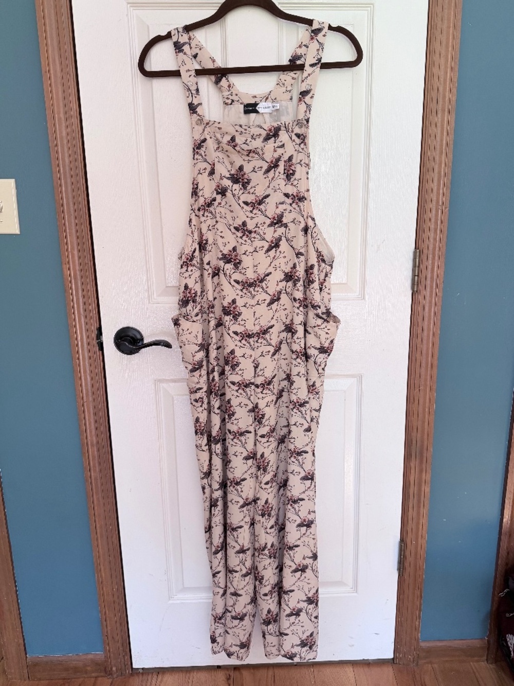 Piper & Scoot floral overalls -M